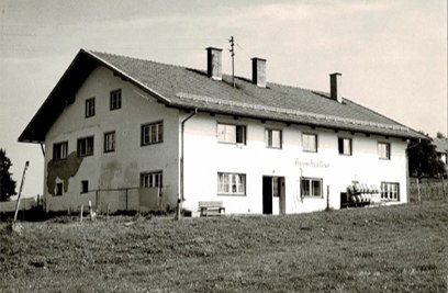 Historische Aufnahme unseres Hauses als Sennerei
